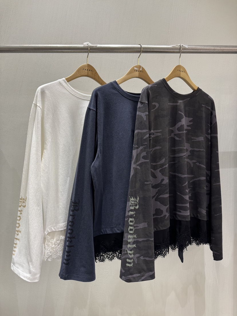 FRANC—L東大門㊣代購女裝新款25秋冬人氣時尚休閑熱賣長袖T恤FRANC長袖T恤