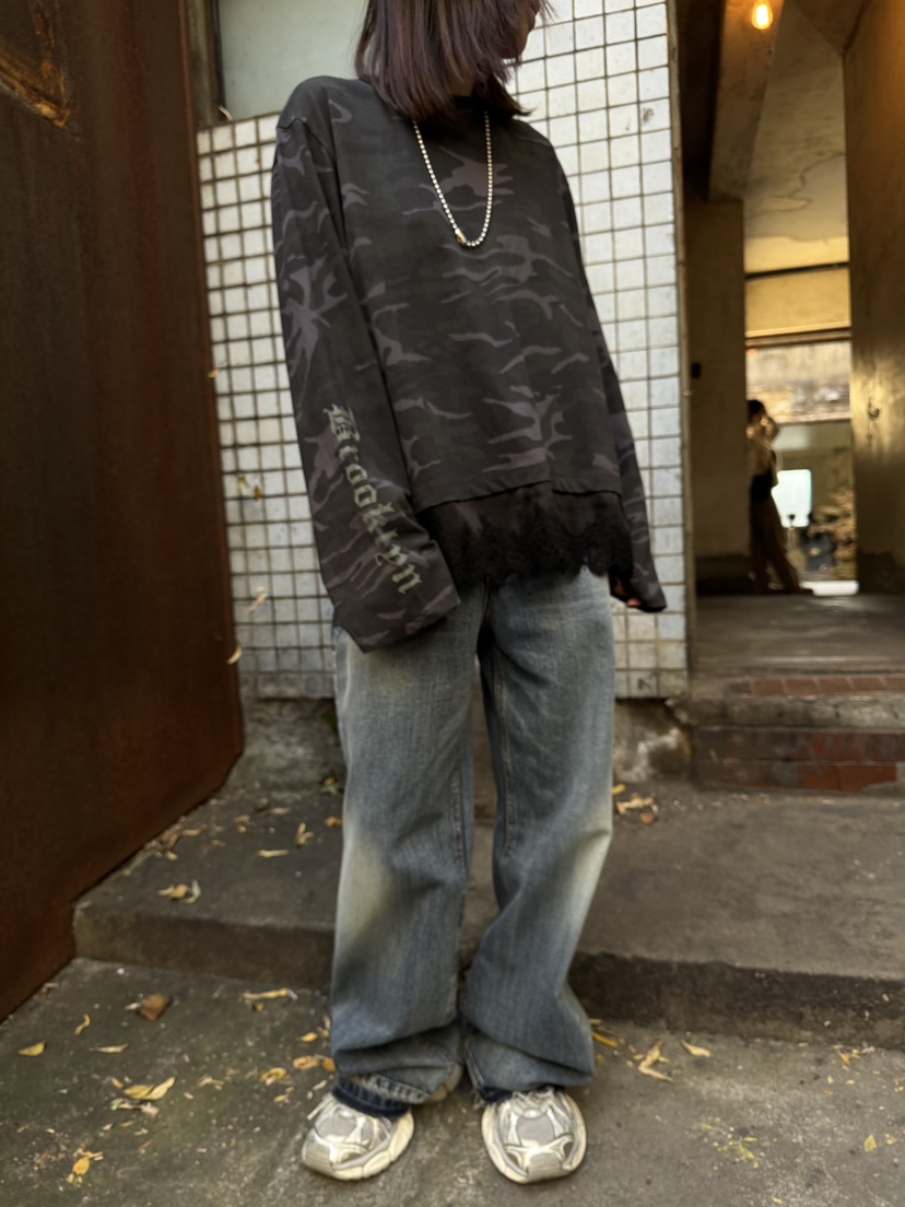 FRANC—L東大門㊣代購女裝新款25秋冬人氣時尚休閑熱賣長袖T恤FRANC長袖T恤