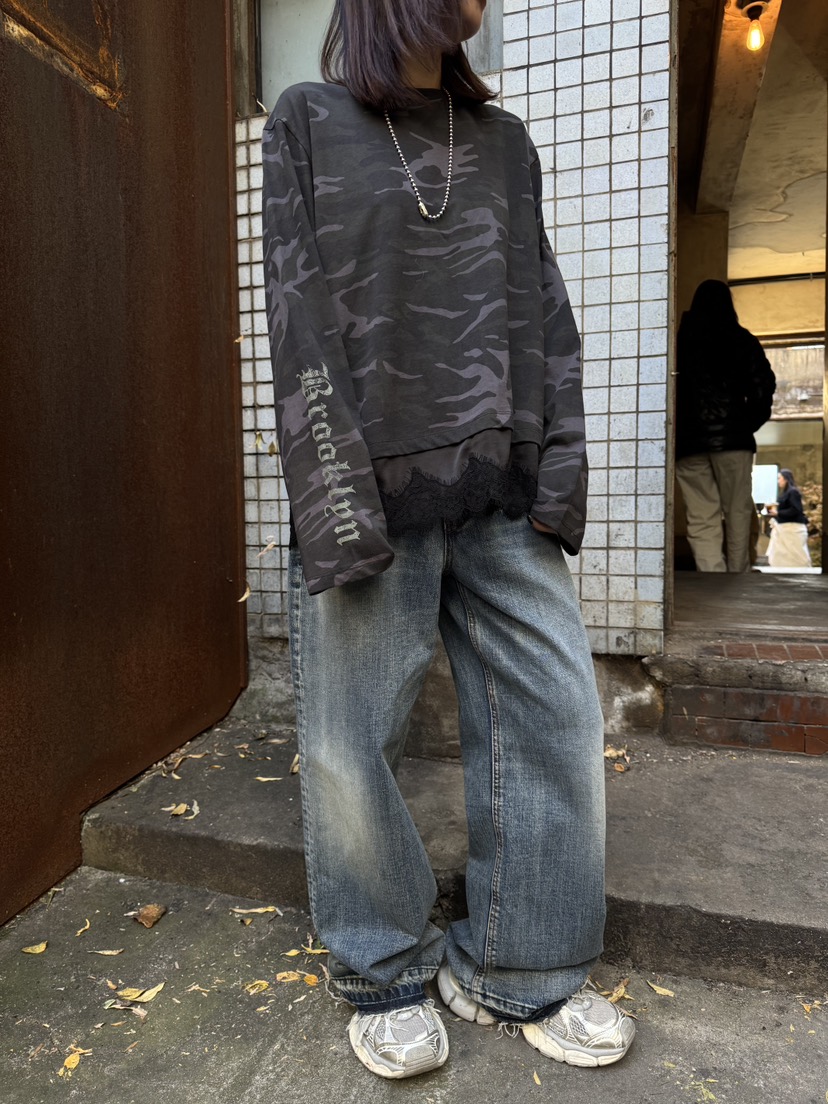 FRANC—L東大門㊣代購女裝新款25秋冬人氣時尚休閑熱賣長袖T恤FRANC長袖T恤