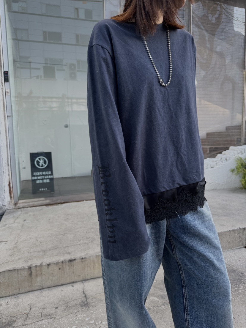 FRANC—L東大門㊣代購女裝新款25秋冬人氣時尚休閑熱賣長袖T恤FRANC長袖T恤