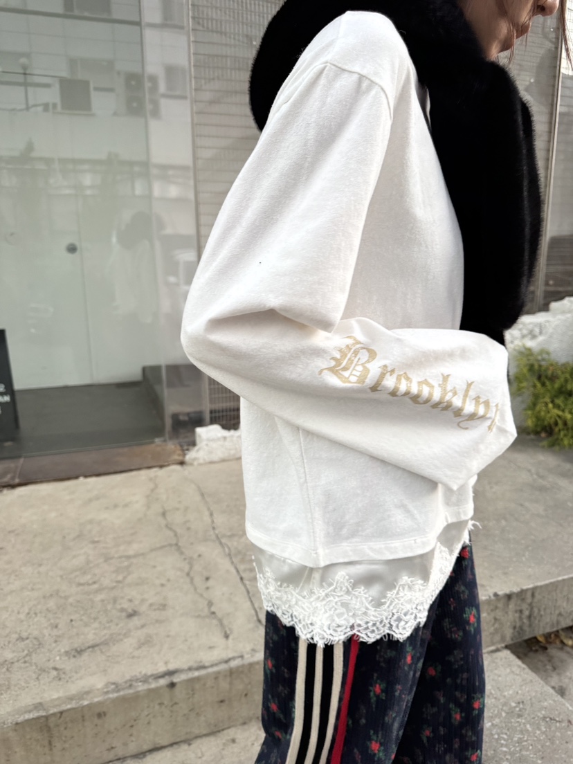 FRANC—L東大門㊣代購女裝新款25秋冬人氣時尚休閑熱賣長袖T恤FRANC長袖T恤