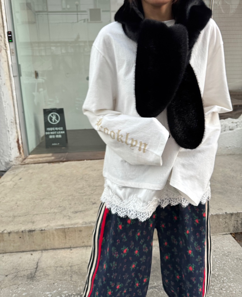 FRANC—L東大門㊣代購女裝新款25秋冬人氣時尚休閑熱賣長袖T恤FRANC長袖T恤