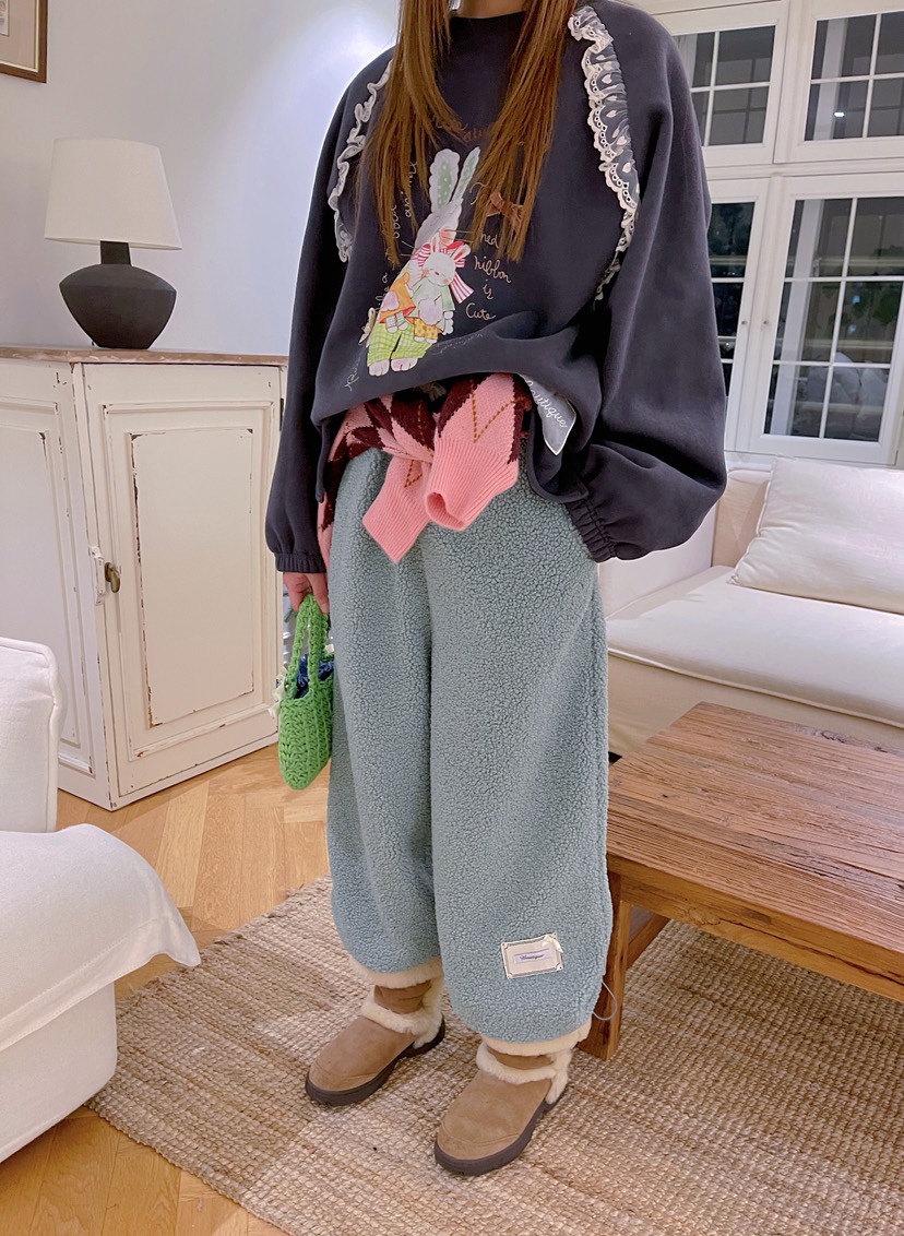 BOUTIQUE-L韓國直郵㊣女裝新品25秋冬休閑推薦職業人氣休閑褲BOUTIQUE-L休閑褲