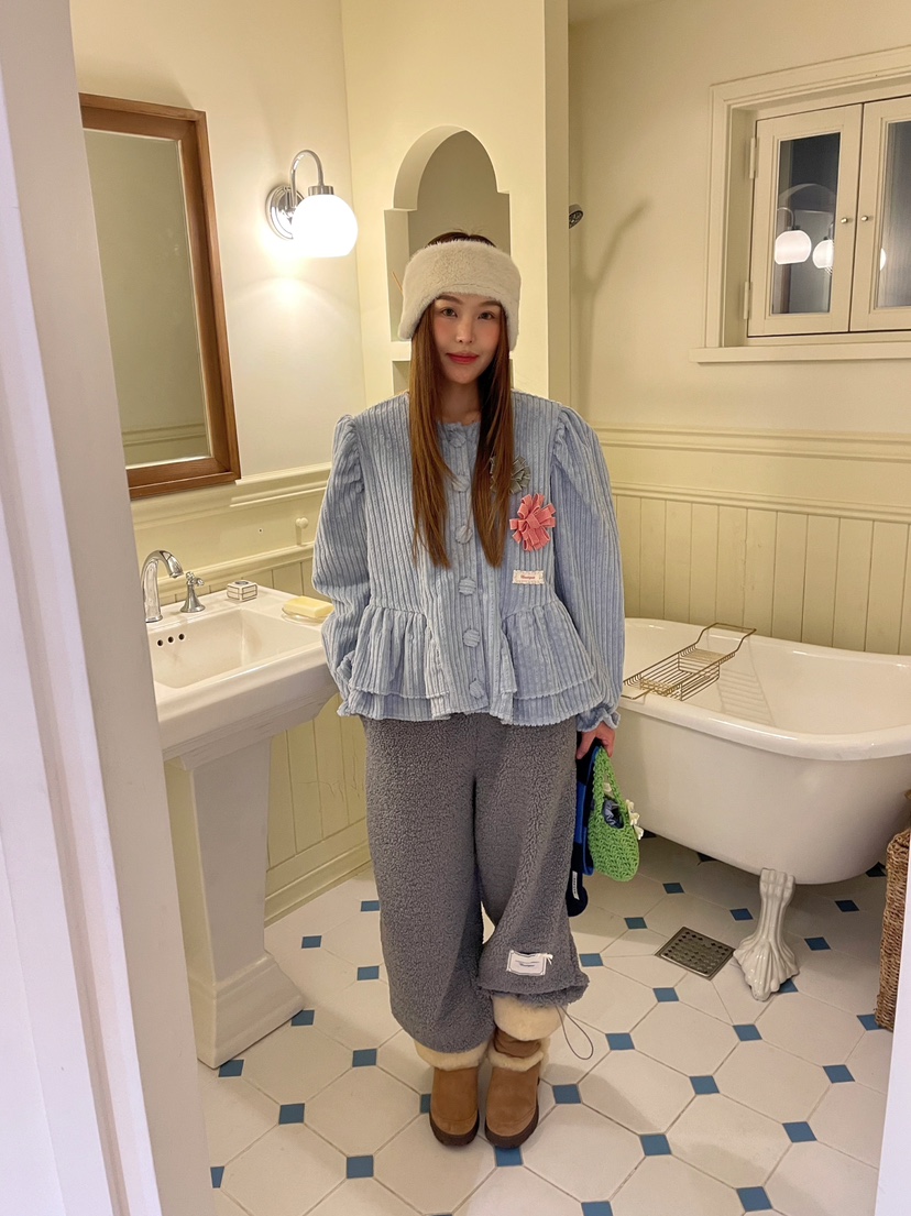 BOUTIQUE-L韓國直郵㊣女裝新品25秋冬休閑推薦職業人氣休閑褲BOUTIQUE-L休閑褲