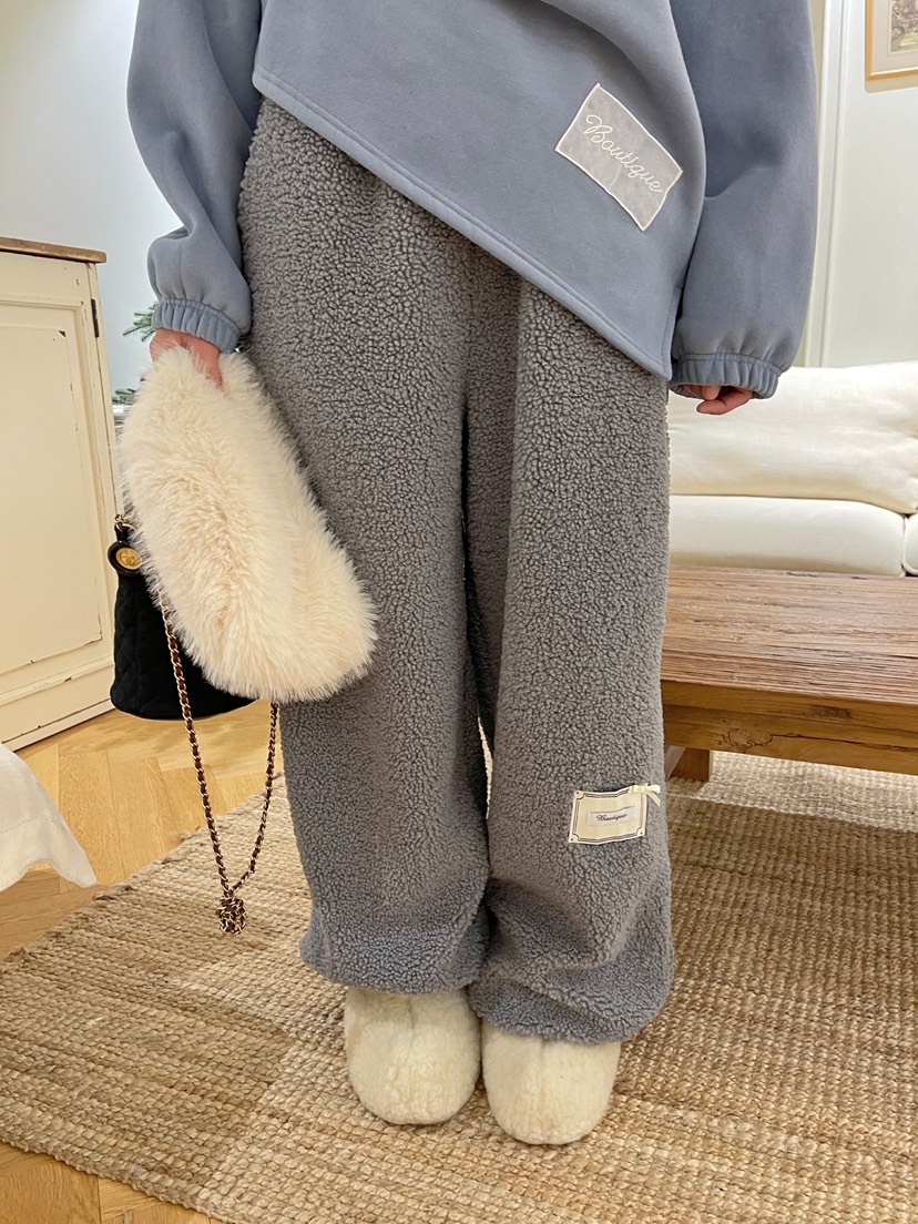 BOUTIQUE-L韓國直郵㊣女裝新品25秋冬休閑推薦職業人氣休閑褲BOUTIQUE-L休閑褲圖色2