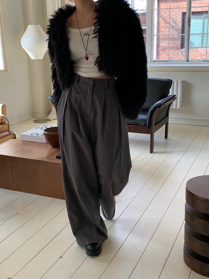 REVE CITE-L東大門㊣實拍女士新品職業休閑時尚人氣休閑褲REVE CITE休閑褲