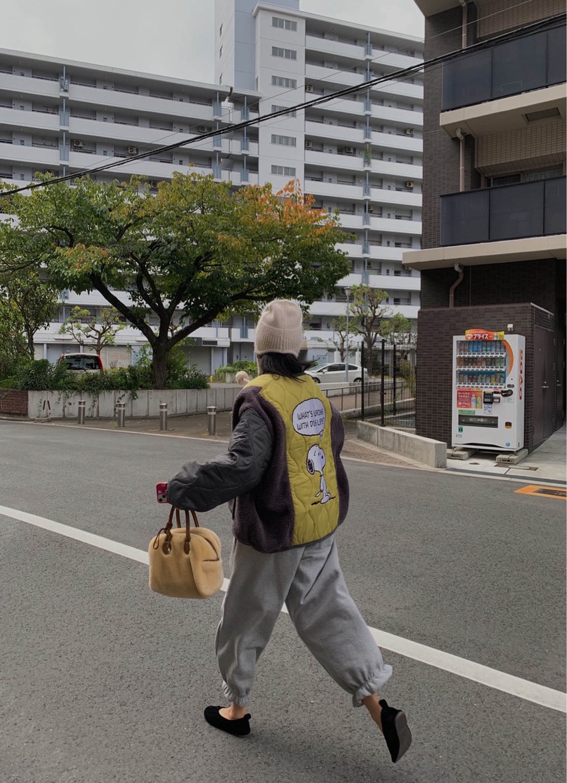 TOLL東大門㊣實拍女士新品人氣25秋冬推薦休閑褲荷葉邊抓絨TOLL休閑褲