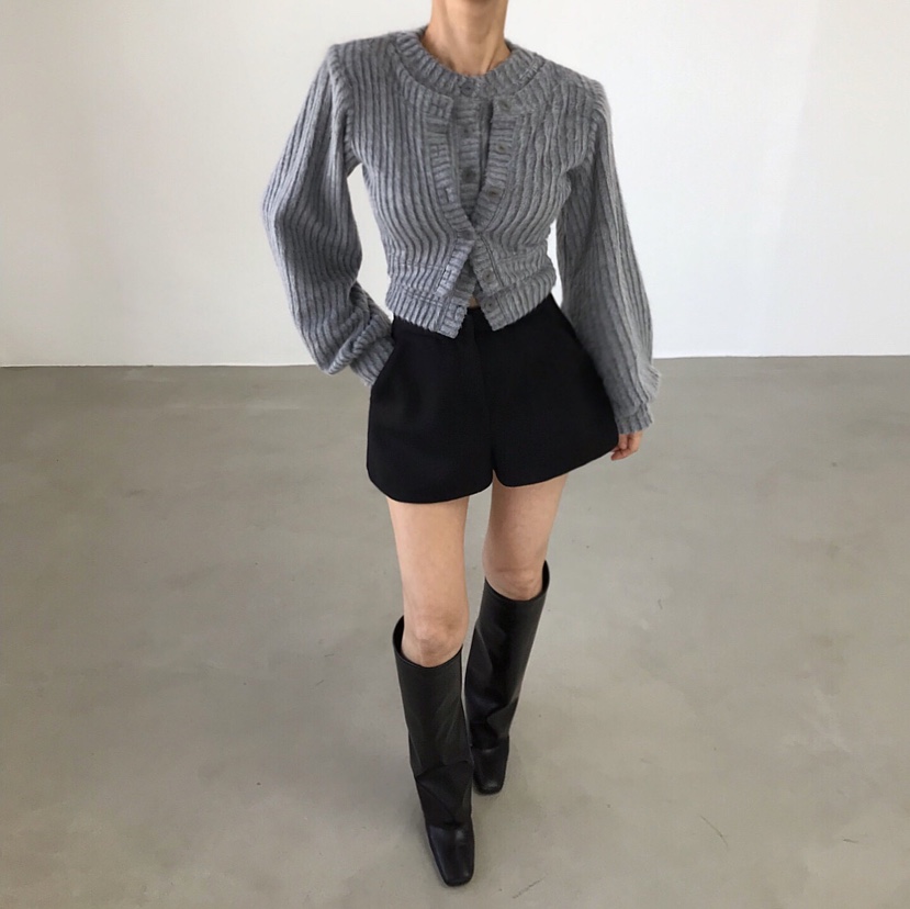 2TWO MOON韓國直郵㊣女士新款職業人氣25秋冬針織衫羊毛衫雙層2TWO MOON針織衫