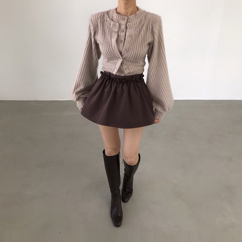 2TWO MOON韓國直郵㊣女士新款職業人氣25秋冬針織衫羊毛衫雙層2TWO MOON針織衫