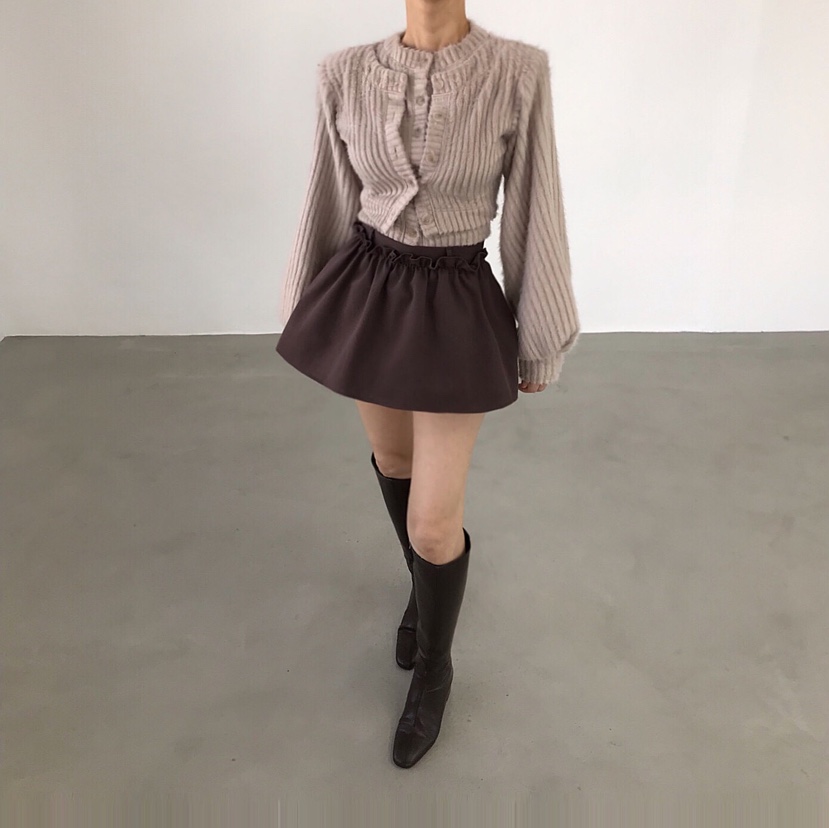 2TWO MOON韓國直郵㊣女士新款職業人氣25秋冬針織衫羊毛衫雙層2TWO MOON針織衫