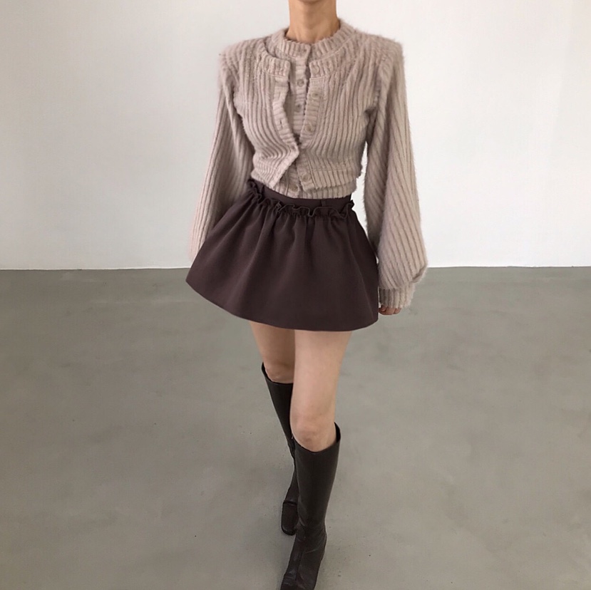 2TWO MOON韓國直郵㊣女士新款職業人氣25秋冬針織衫羊毛衫雙層2TWO MOON針織衫