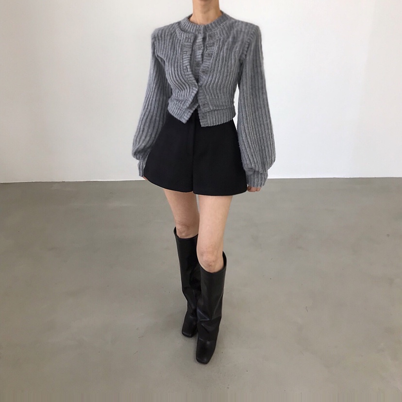 2TWO MOON韓國直郵㊣女士新款職業人氣25秋冬針織衫羊毛衫雙層2TWO MOON針織衫