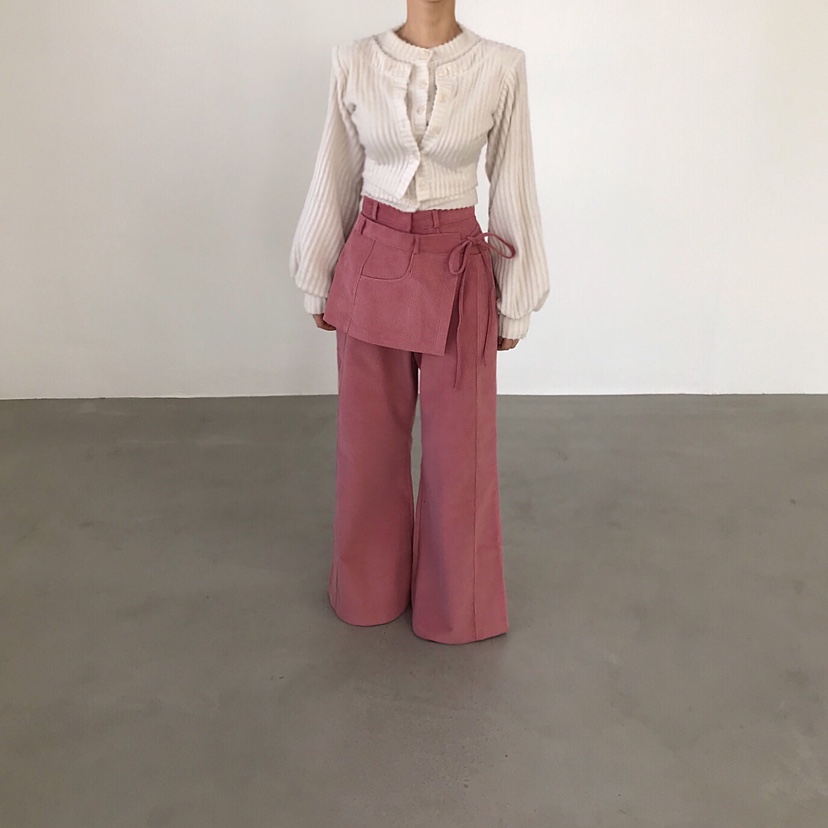 2TWO MOON韓國直郵㊣女士新款職業人氣25秋冬針織衫羊毛衫雙層2TWO MOON針織衫