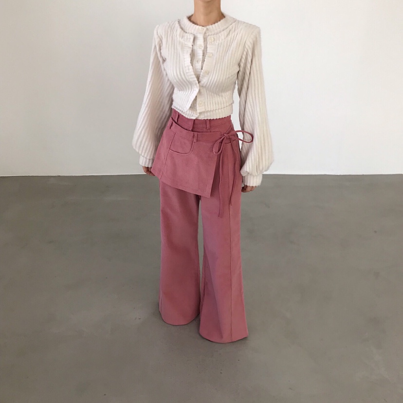 2TWO MOON韓國直郵㊣女士新款職業人氣25秋冬針織衫羊毛衫雙層2TWO MOON針織衫