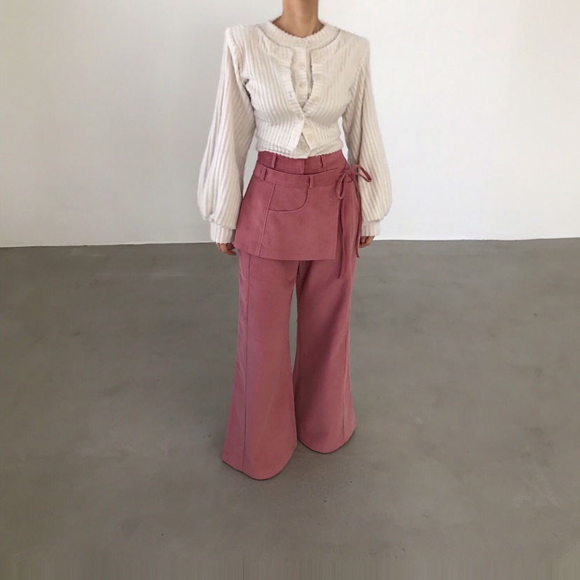 2TWO MOON韓國直郵㊣女士新款職業人氣25秋冬針織衫羊毛衫雙層2TWO MOON針織衫