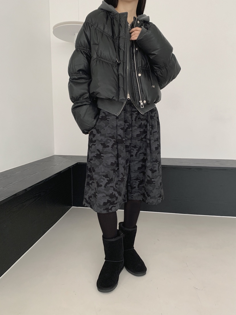 MABE東大門㊣實拍女士新品職業人氣推薦真品短款羽絨服皮革MABE短款羽絨服