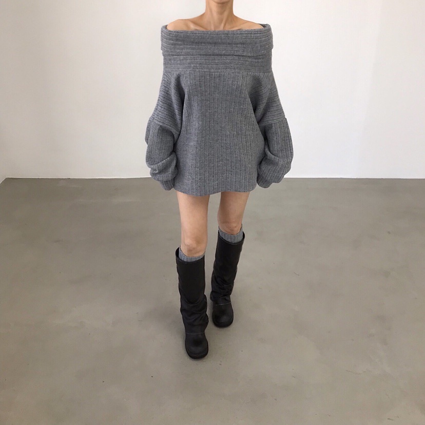 2TWO MOON東大門㊣直郵女裝新品熱賣人氣休閑25秋冬針織衫2TWO MOON針織衫圖色3