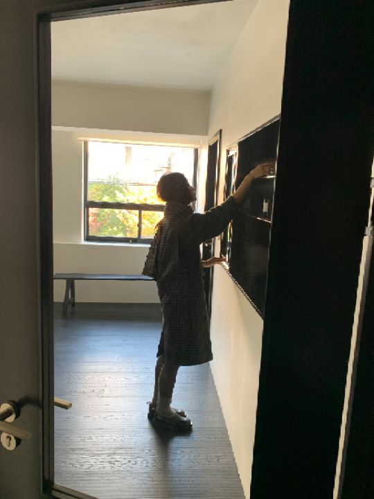 MARE韓國代購㊣女裝新品25秋冬時尚連衣裙不含內搭V領羊毛格紋MARE連衣裙