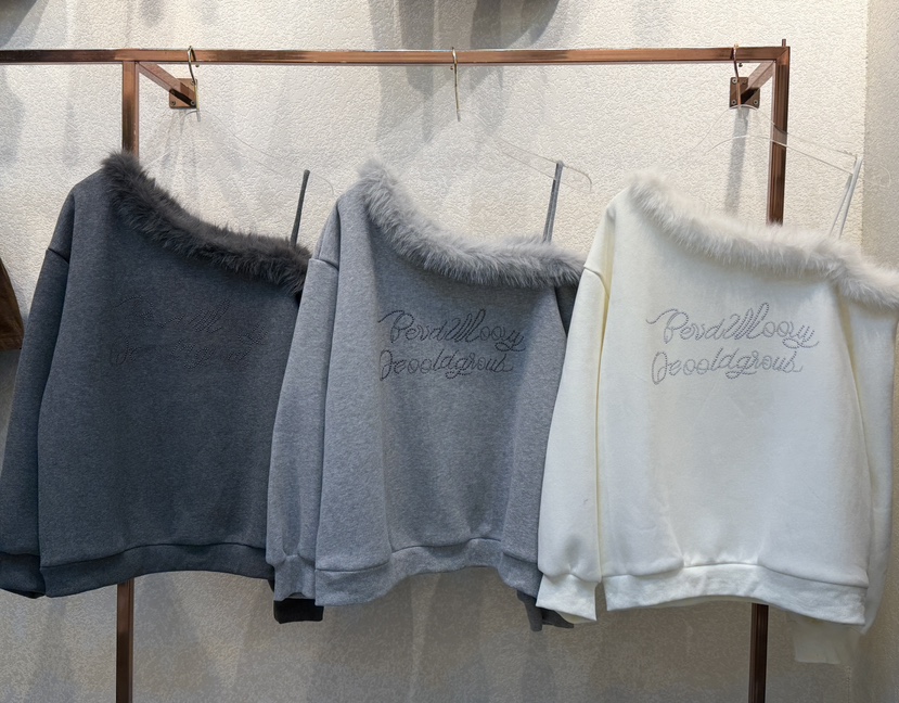 SYMBOL東大門㊣實拍女裝新款人氣熱賣真品推薦時尚衛衣貂皮SYMBOL衛衣