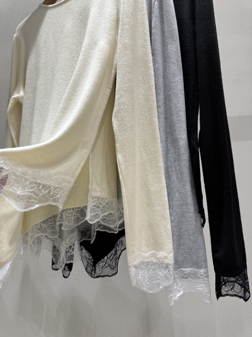 FRANC—L東大門㊣實拍女裝新款職業真品休閑推薦長袖T恤羊毛FRANC長袖T恤