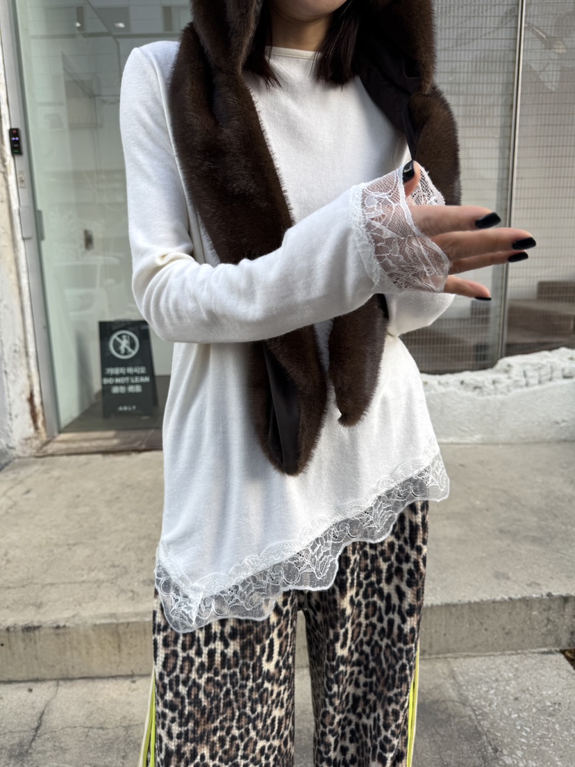 FRANC—L東大門㊣實拍女裝新款職業真品休閑推薦長袖T恤羊毛FRANC長袖T恤圖色3