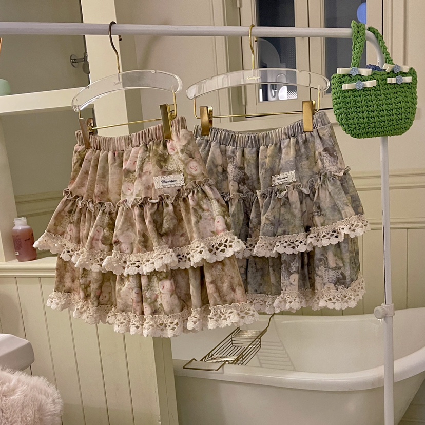 BOUTIQUE-L韓國直郵㊣女裝新品人氣25秋冬休閑真品時尚短裙BOUTIQUE-L短裙