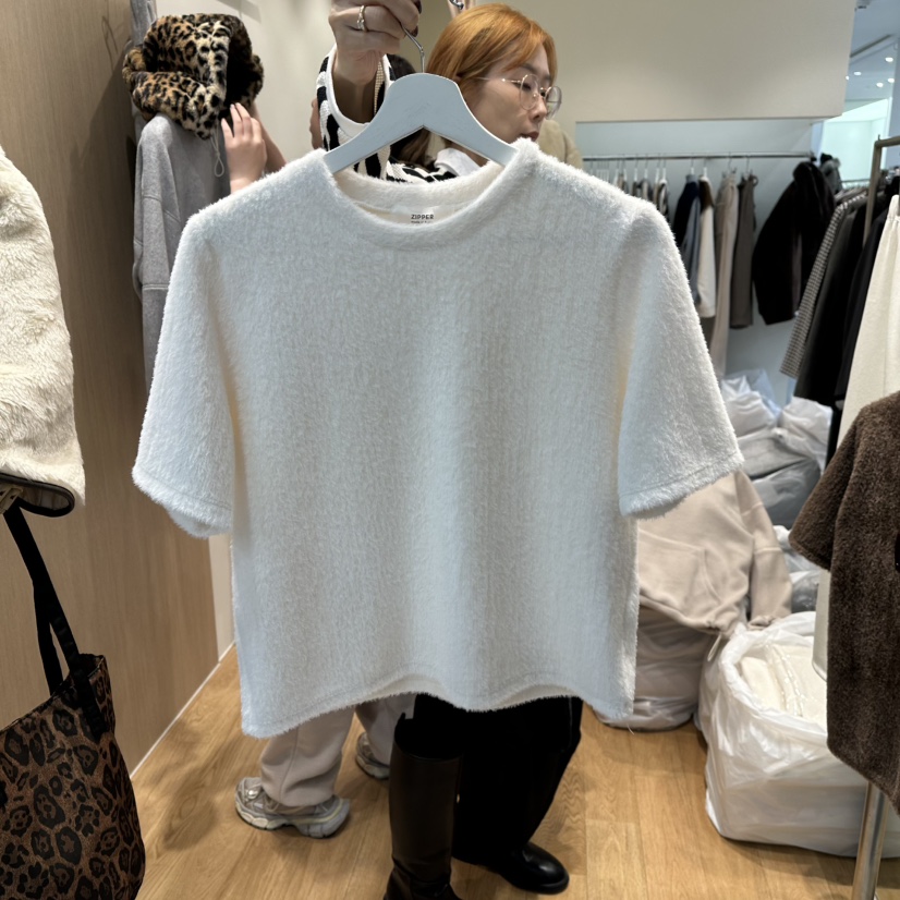 ZIPPER東大門㊣直郵女士新品時尚職業熱賣25秋冬人氣真品T恤ZIPPERT恤圖色3