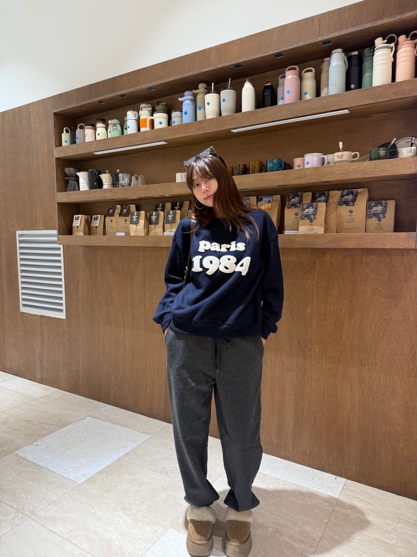 LUMIPLE韓國代購㊣女士新品人氣推薦職業熱賣25秋冬休閑休閑褲LUMIPLE休閑褲