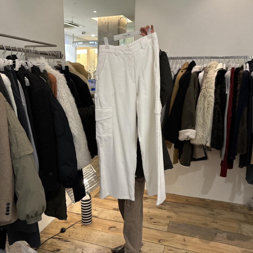 CREAM VILLA韓國直郵㊣女裝新品職業休閑褲燈芯絨CREAMVILLA休閑褲圖色1