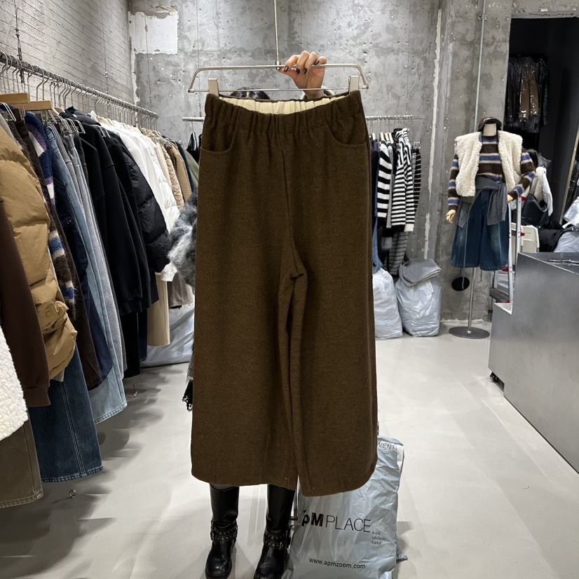 JUNI東大門㊣代購女裝新款熱賣休閑職業推薦人氣時尚休閑褲my juni休閑褲圖色2