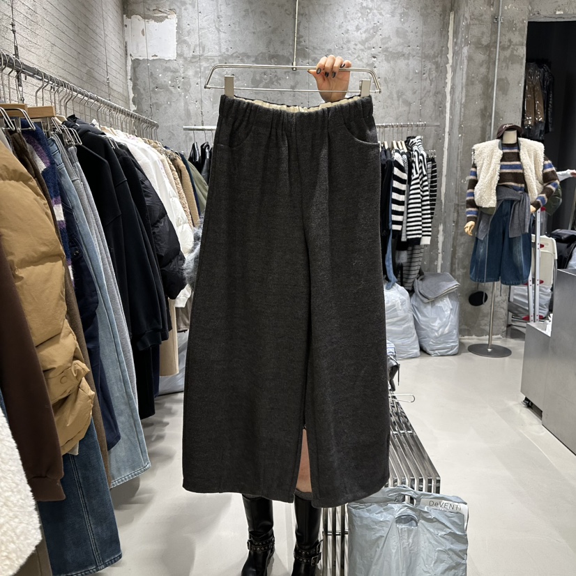 JUNI東大門㊣代購女裝新款熱賣休閑職業推薦人氣時尚休閑褲my juni休閑褲圖色3