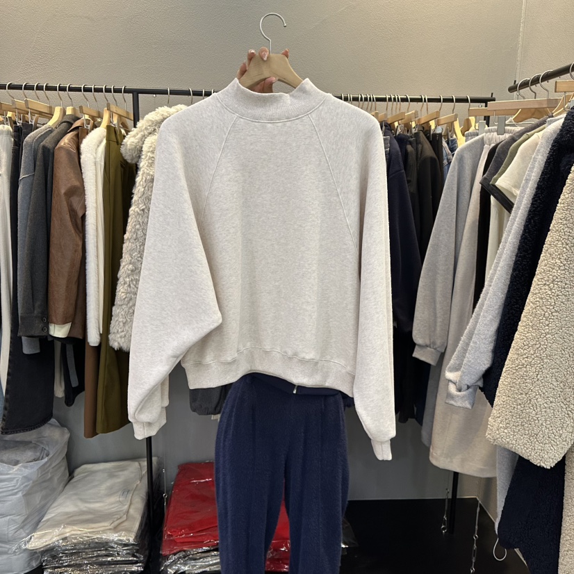 FLAMME TOIT東大門㊣直郵女裝新品真品休閑25秋冬衛衣加絨FLAMME TOIT衛衣圖色2