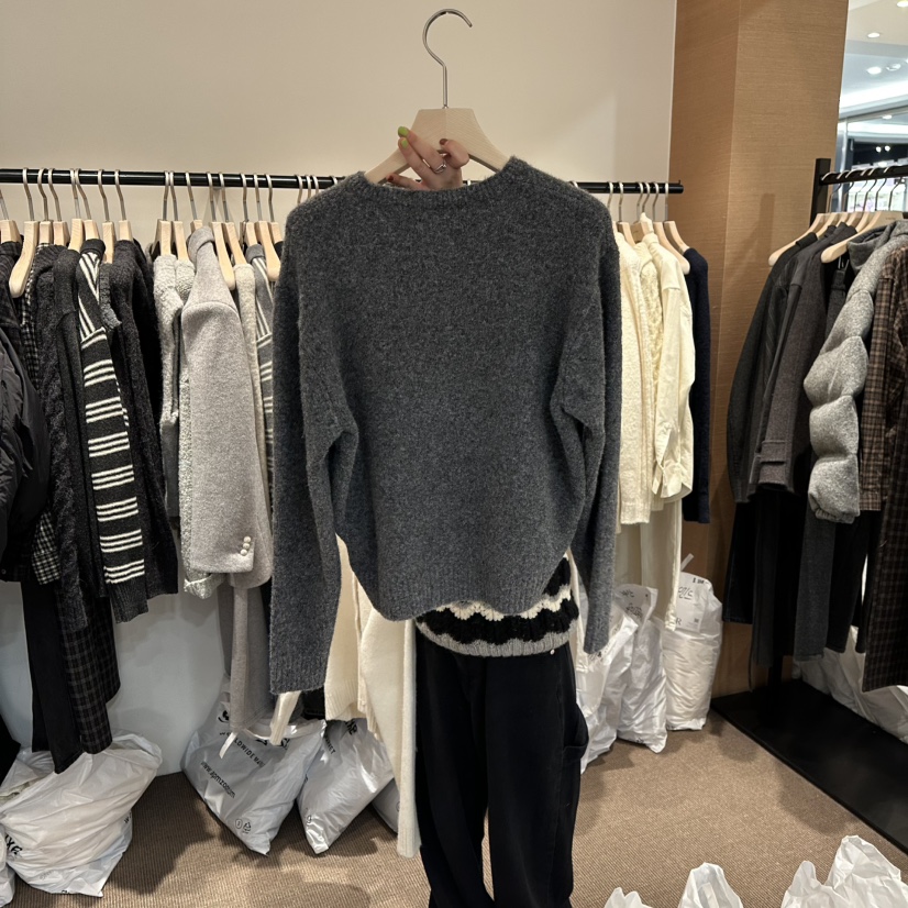 LE BUTTER東大門㊣代購女裝新款25秋冬人氣針織衫羊毛開衫LE BUTTER針織衫