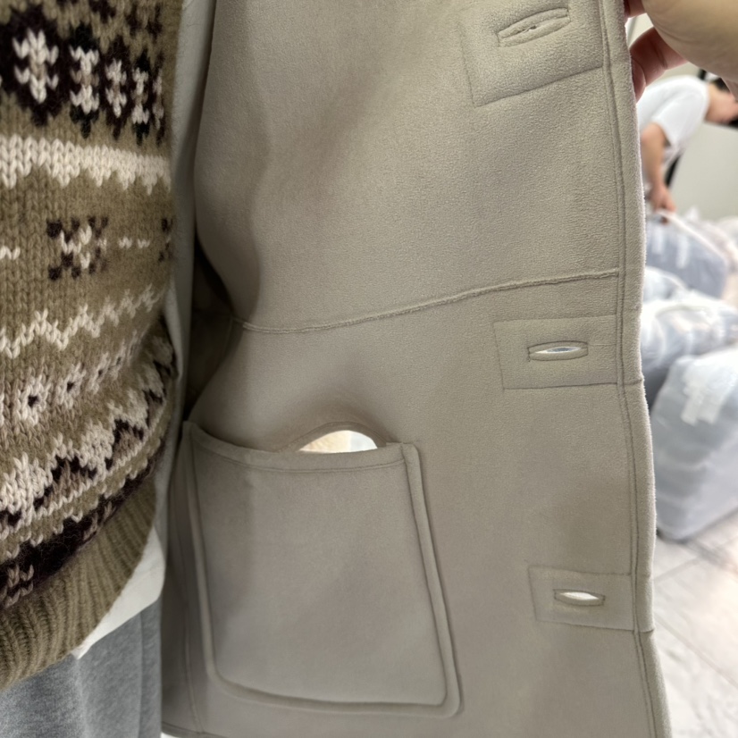 SALT BREAD韓國代購㊣女士新品推薦休閑熱賣短款大衣兩面穿SALT BREAD短款大衣