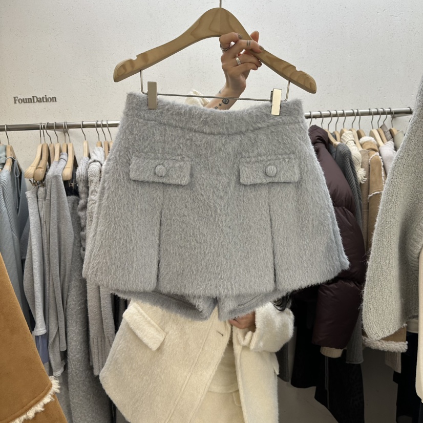 FOUNDATION東大門㊣代購女裝新品熱賣休閑人氣時尚推薦裙褲FOUNDATION裙褲圖色2