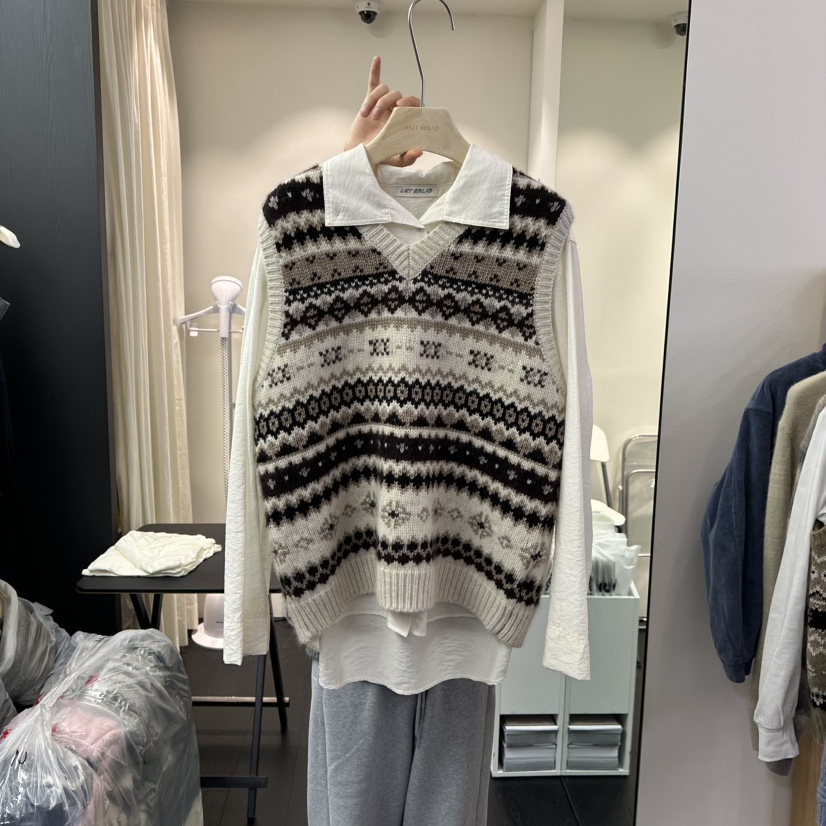 SALT BREAD韓國直郵㊣女裝新款休閑職業真品吊帶背心不含內搭SALT BREAD吊帶/背心圖色1