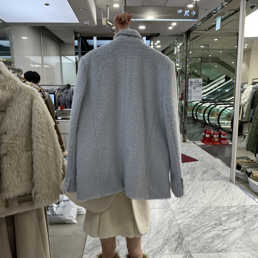 FOUNDATION韓國代購㊣女士新款熱賣休閑推薦人氣真品短款大衣FOUNDATION短款大衣