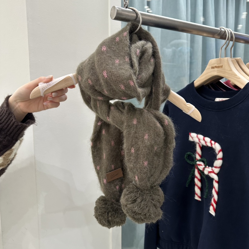 OURMOMENT東大門㊣直郵女士新品25秋冬休閑推薦熱賣圍巾披肩OURMOMENT圍巾/披肩圖色1