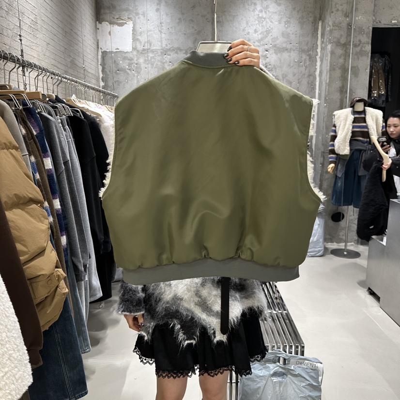 JUNI東大門㊣實拍女士新款推薦熱賣休閑職業真品馬甲里外穿my juni馬甲