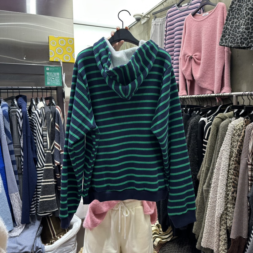 RUNWAY-런웨이韓國直郵㊣女士新品熱賣真品時尚針織衫加絨RUNWAY針織衫