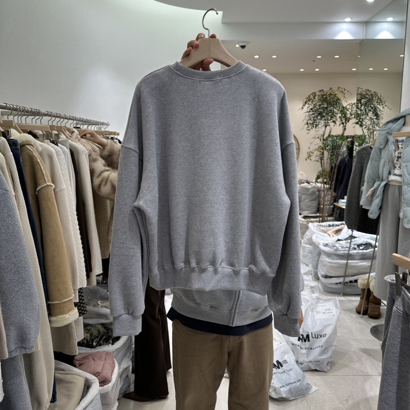 GRACIA韓國代購㊣女士新品熱賣真品人氣推薦時尚休閑衛衣加絨GRACIA衛衣