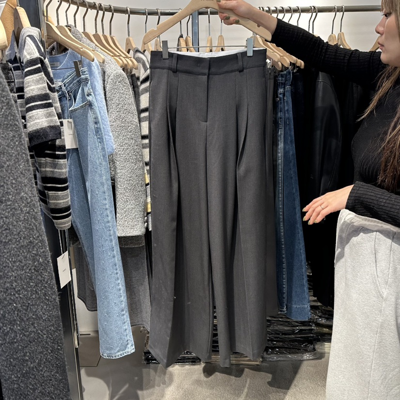 HABLE韓國代購㊣女裝新款推薦真品職業25秋冬人氣時尚休閑褲HABLE休閑褲圖色1