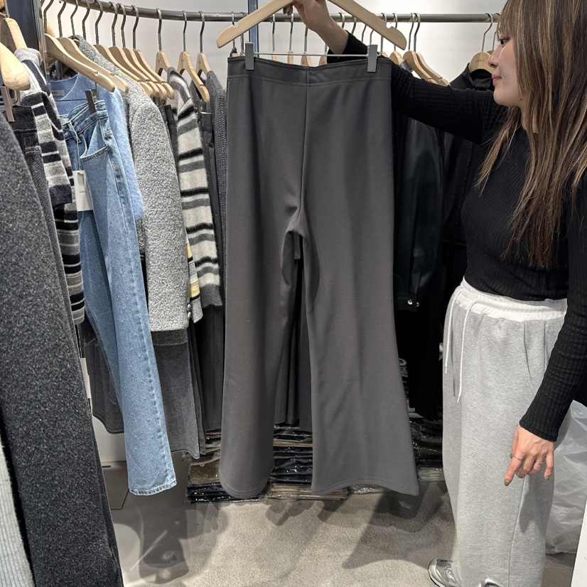 HABLE東大門㊣實拍女士新品推薦人氣職業真品時尚休閑褲加絨HABLE休閑褲