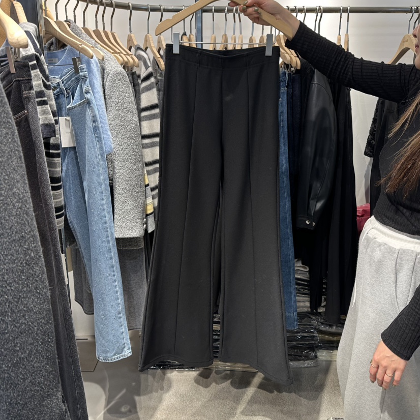 HABLE東大門㊣實拍女士新品推薦人氣職業真品時尚休閑褲加絨HABLE休閑褲圖色2