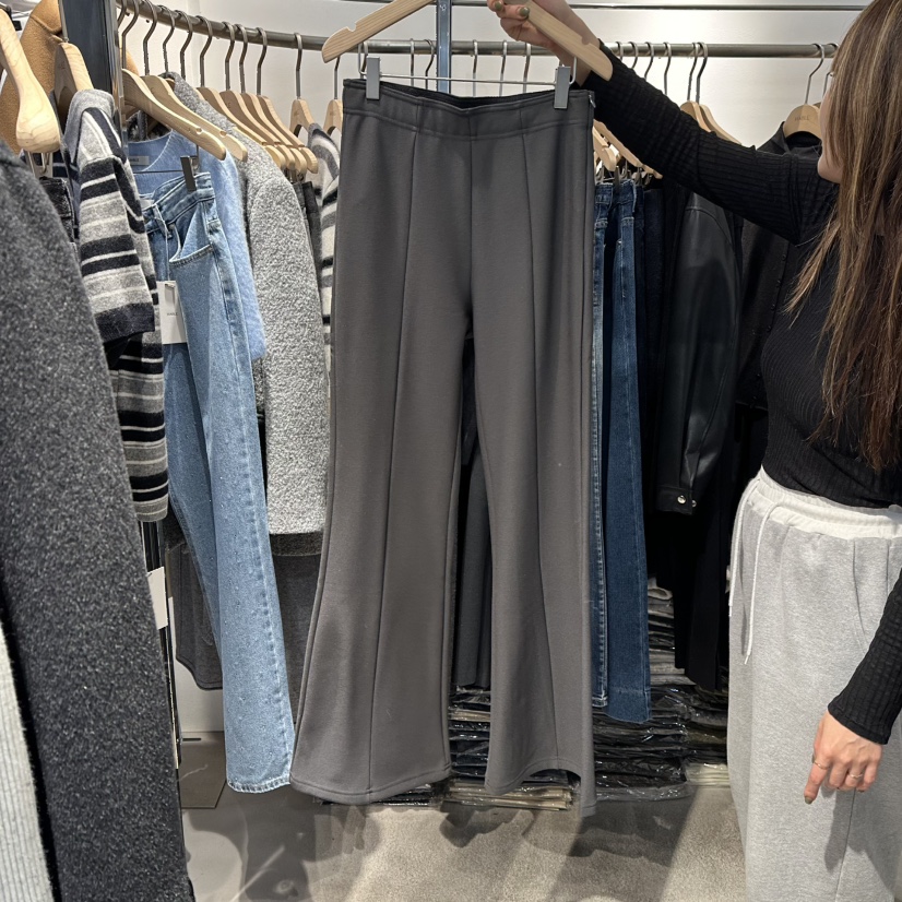 HABLE東大門㊣實拍女士新品推薦人氣職業真品時尚休閑褲加絨HABLE休閑褲圖色3