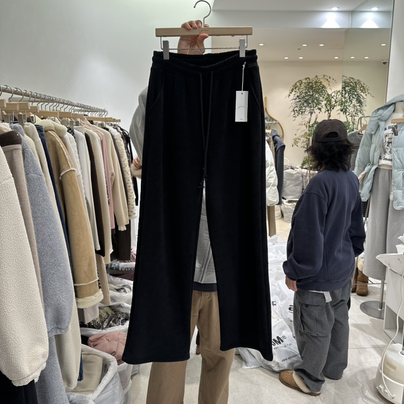 GRACIA東大門㊣代購女士新品真品人氣熱賣推薦休閑褲加絨保暖GRACIA休閑褲圖色3