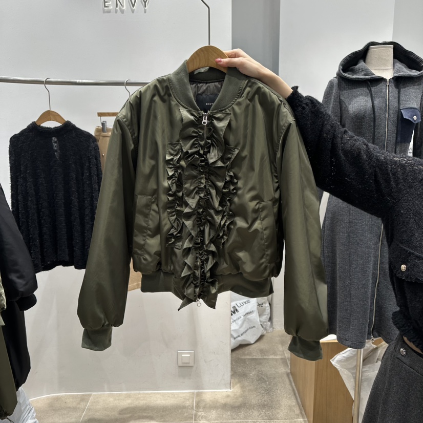 ENVY東大門㊣直郵女士新款人氣25秋冬時尚推薦職業休閑夾克ENVY夾克圖色1
