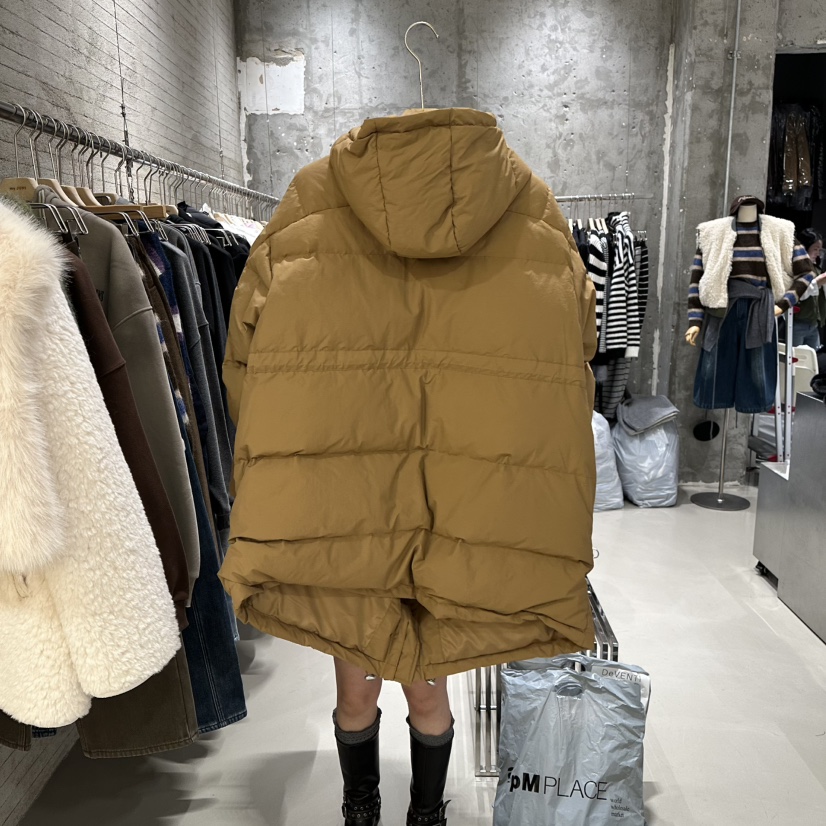 JUNI韓國直郵㊣女士新品熱賣真品推薦時尚休閑短款羽絨服絨鴨my juni短款羽絨服