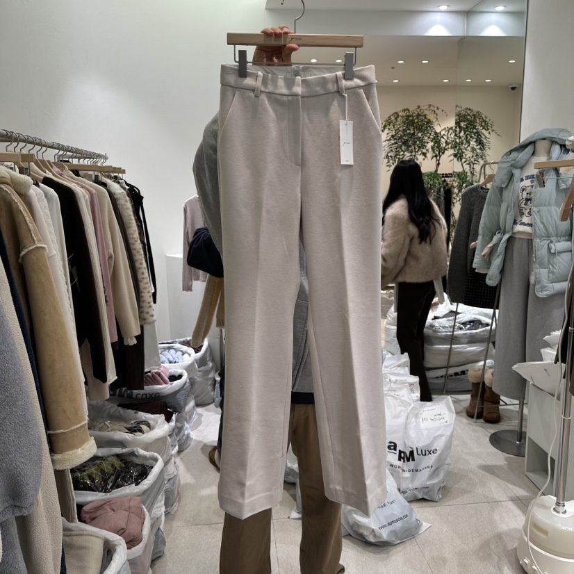 GRACIA韓國直郵㊣女士新品推薦熱賣真品人氣時尚休閑褲保暖GRACIA休閑褲圖色1