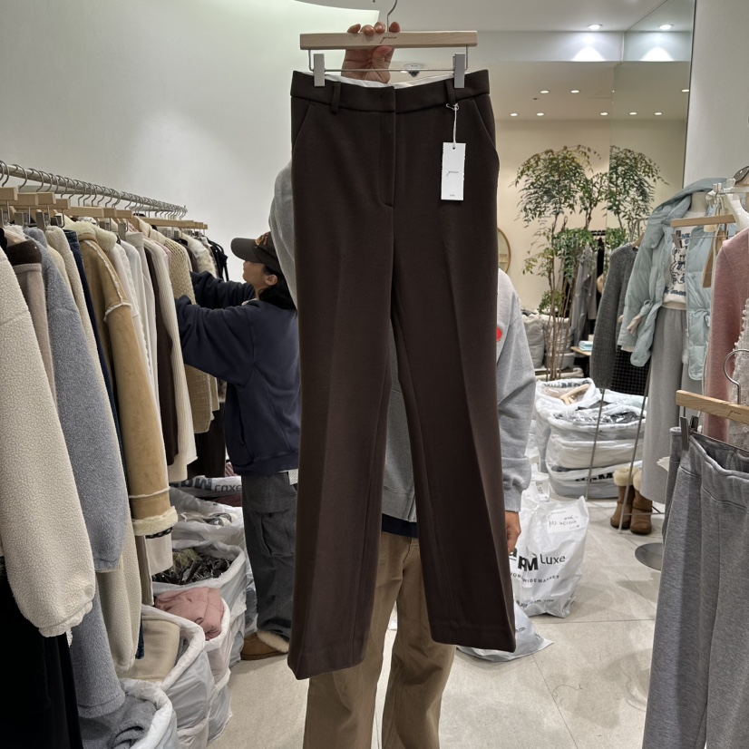 GRACIA韓國直郵㊣女士新品推薦熱賣真品人氣時尚休閑褲保暖GRACIA休閑褲圖色2